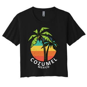 Cozumel Mexico Vacation Women's Crop Top Tee