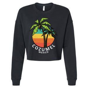 Cozumel Mexico Vacation Cropped Pullover Crew