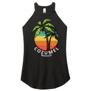 Cozumel Mexico Vacation Women's Perfect Tri Rocker Tank