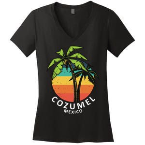 Cozumel Mexico Vacation Women's V-Neck T-Shirt