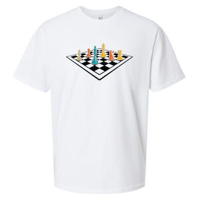 Chess Master Vintage Retro Club Chess Player Sueded Cloud Jersey T-Shirt