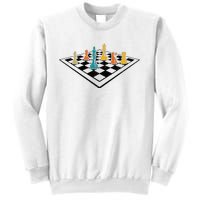 Chess Master Vintage Retro Club Chess Player Sweatshirt