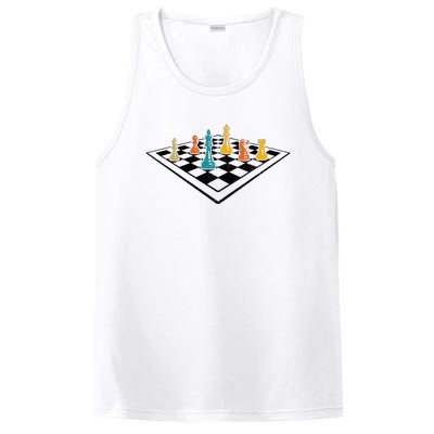 Chess Master Vintage Retro Club Chess Player PosiCharge Competitor Tank