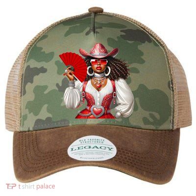Cowgirl Melanin Western Country  Legacy Tie Dye Trucker Hat
