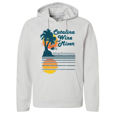 Catalina Mixer Wine Performance Fleece Hoodie