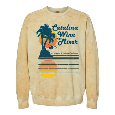 Catalina Mixer Wine Colorblast Crewneck Sweatshirt