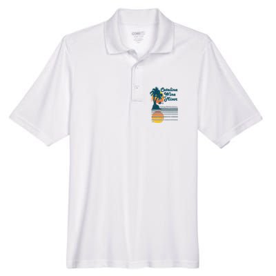 Catalina Mixer Wine Men's Origin Performance Pique Polo