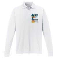 Catalina Mixer Wine Performance Long Sleeve Polo