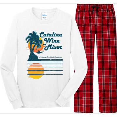 Catalina Mixer Wine Long Sleeve Pajama Set