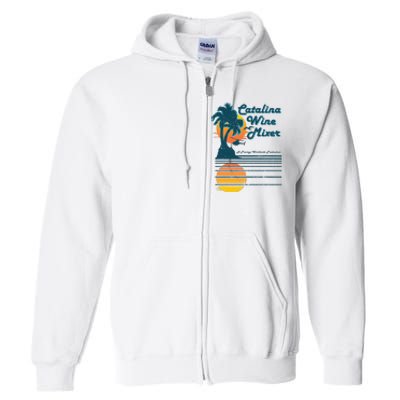 Catalina Mixer Wine Full Zip Hoodie