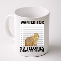 Capybara Mugshot Wanted For 93 Felonies Across The Country Mug