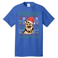 Christmas Merry Woofmas Christmas Dog Owner Christmas Dog Gift Tall T-Shirt