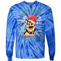 Christmas Merry Woofmas Christmas Dog Owner Christmas Dog Gift Tie-Dye Long Sleeve Shirt