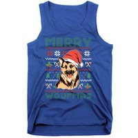 Christmas Merry Woofmas Christmas Dog Owner Christmas Dog Gift Tank Top