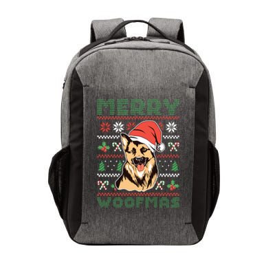 Christmas Merry Woofmas Christmas Dog Owner Christmas Dog Gift Vector Backpack