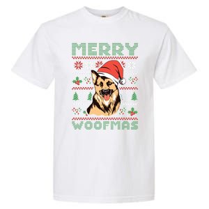 Christmas Merry Woofmas Christmas Dog Owner Christmas Dog Gift Garment-Dyed Heavyweight T-Shirt