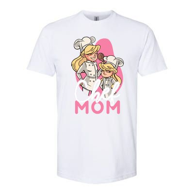 Chef Mom Who Love To Cook In The Kitchen Gift Softstyle® CVC T-Shirt