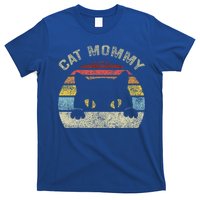 Cat Mommy Women Retro Black Cats Mom T-Shirt