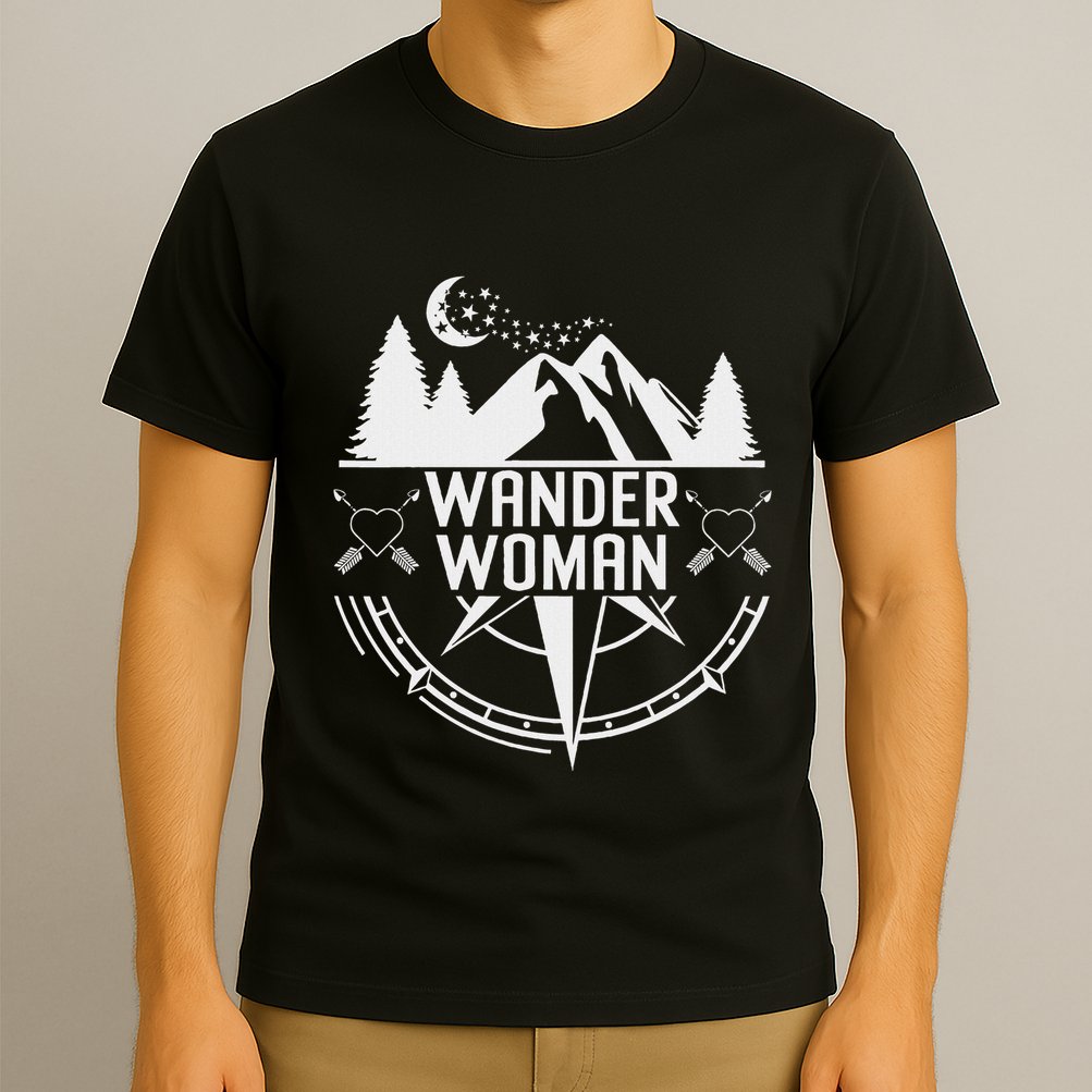 Compass MountainWander Woman Hiking T-Shirt