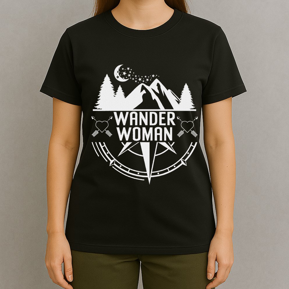 Compass MountainWander Woman Hiking T-Shirt