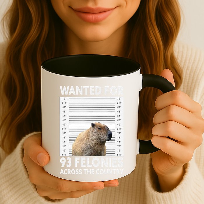 Capybara Mugshot Wanted For 93 Felonies Across The Country Mug