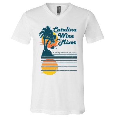 Catalina Mixer Wine V-Neck T-Shirt