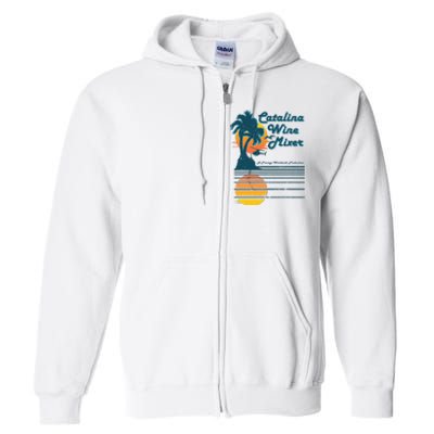 Catalina Mixer Wine Full Zip Hoodie