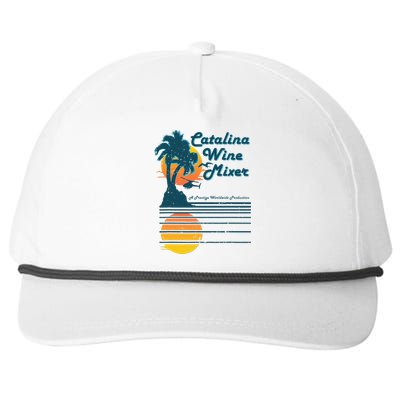 Catalina Mixer Wine Snapback Five-Panel Rope Hat