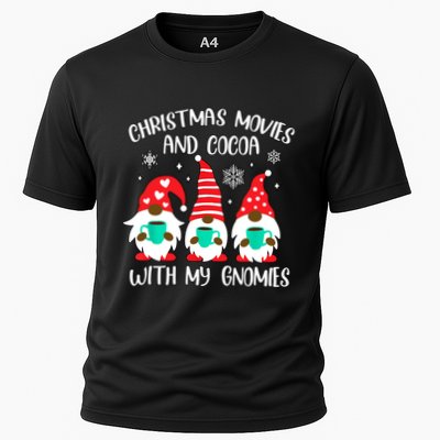 Christmas Movies With My Gnomies African American Gnome Gift Performance Shirt