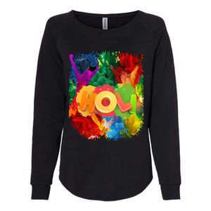 Color Mashup Wild Celebrations Happy Holi Meaningful Gift Womens California Wash Sweatshirt