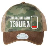 Charge Me With Tequila Funny Tequila Drinking Lover Legacy Tie Dye Trucker Hat