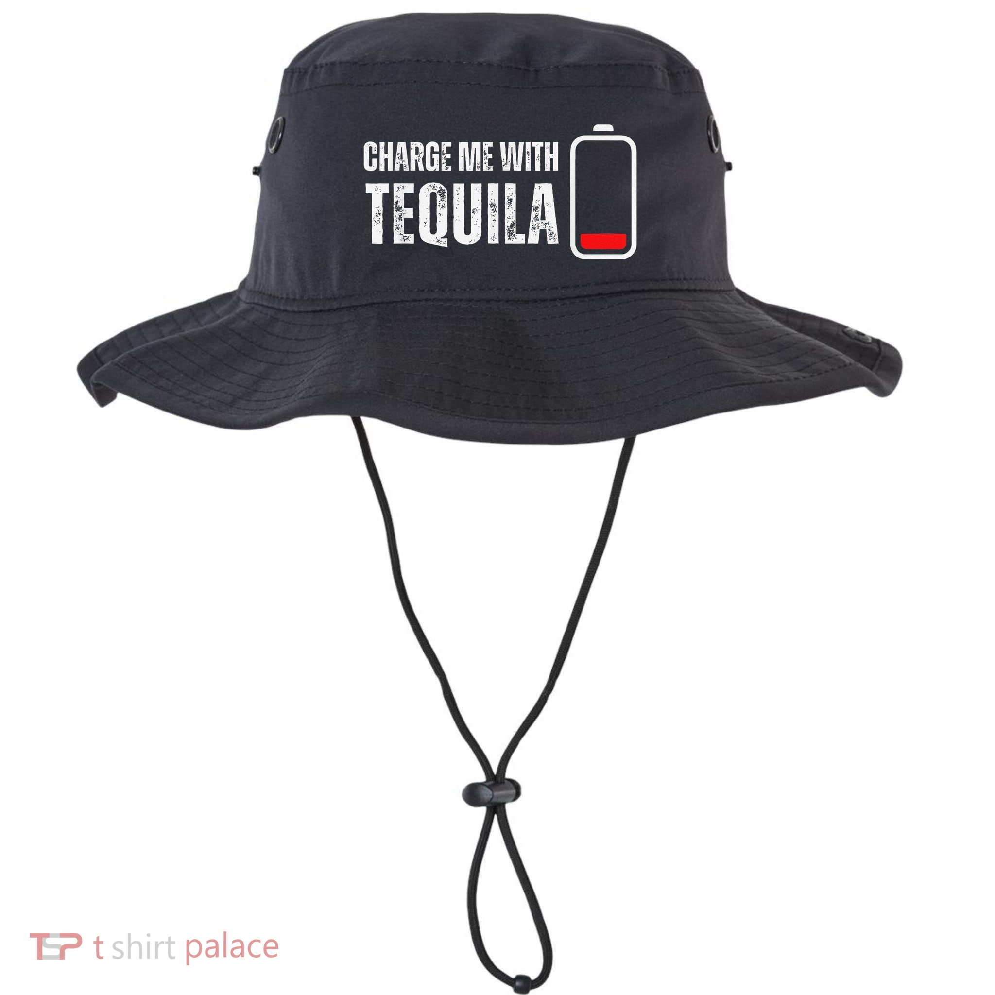 Charge Me With Tequila Funny Tequila Drinking Lover Bucket Hat