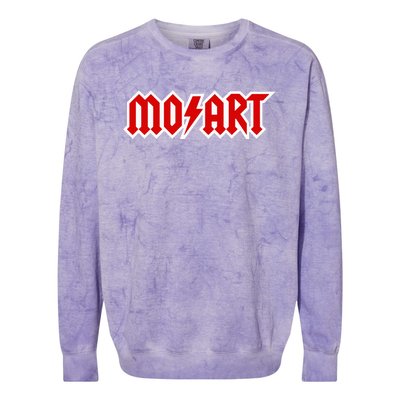 Classical Music Wolfgang Amadeus Mozart Music Hard Rock Logo Colorblast Crewneck Sweatshirt