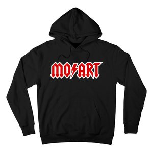 Classical Music Wolfgang Amadeus Mozart Music Hard Rock Logo Hoodie