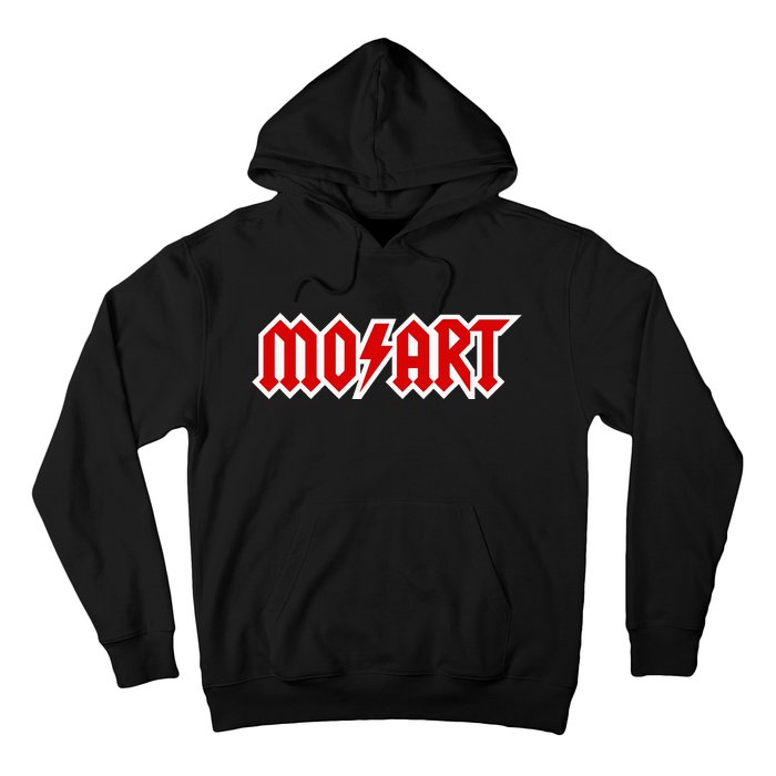 Classical Music Wolfgang Amadeus Mozart Music Hard Rock Logo Hoodie