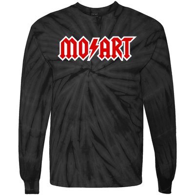 Classical Music Wolfgang Amadeus Mozart Music Hard Rock Logo Tie-Dye Long Sleeve Shirt