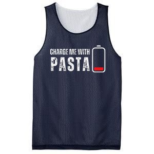 Charge Me With Pasta Funny Noodle Spaghetti Lover Mesh Reversible Basketball Jersey Tank