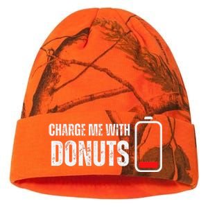 Charge Me With Donuts Funny Sweets Donut Lover Kati Licensed 12" Camo Beanie