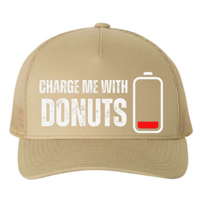 Charge Me With Donuts Funny Sweets Donut Lover Yupoong Adult 5-Panel Trucker Hat