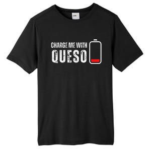 Charge Me With Queso Funny Cheese Queso Dip Lover Tall Fusion ChromaSoft Performance T-Shirt