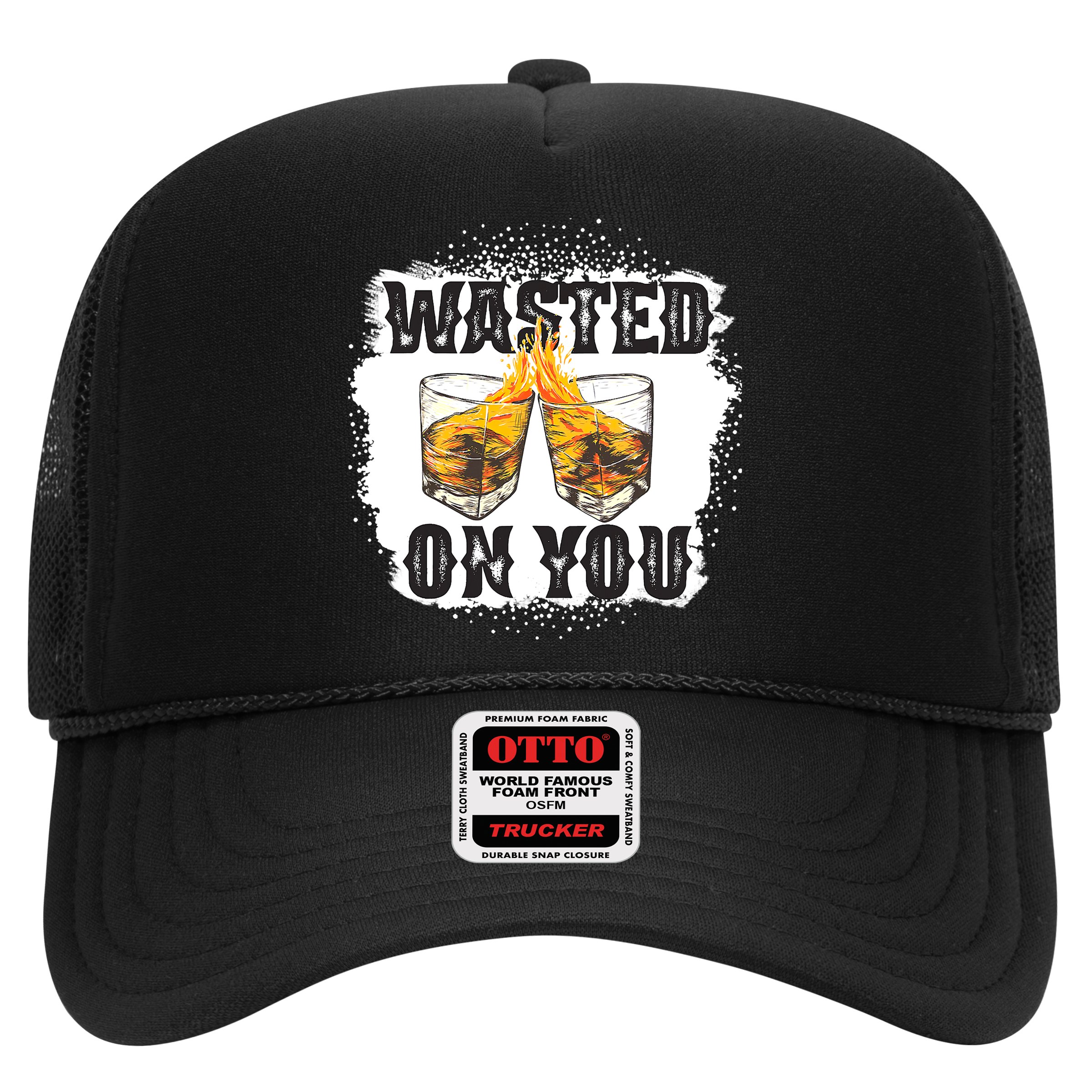 Country Music Western Whiskey Bleached Cowboy Hat