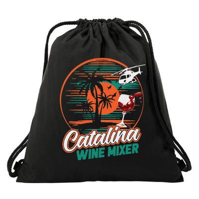 Ca.talina Mixer Wine Drawstring Bag