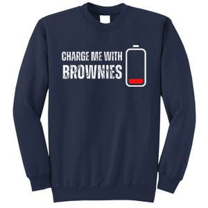 Charge Me With Brownies Funny Brownie Lover Sweatshirt