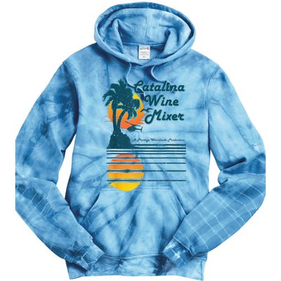 Catalina Mixer Wine Tie Dye Hoodie