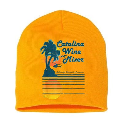 Catalina Mixer Wine Short Acrylic Beanie