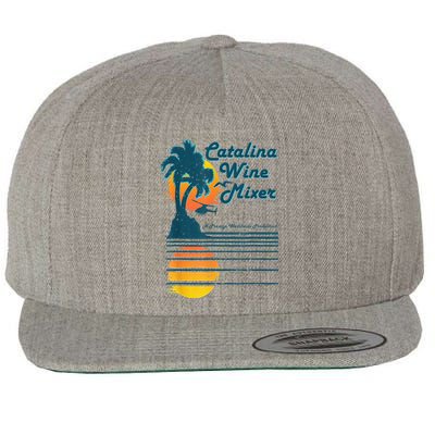 Catalina Mixer Wine Wool Snapback Cap