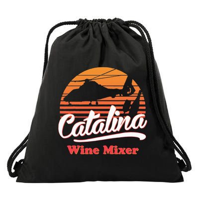 Catalina Mixer Wine Drawstring Bag