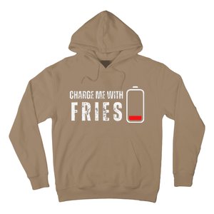 Charge Me With Fries Funny French Fries Lover Hoodie