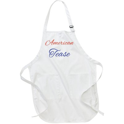 Casey Mae Wearing American Tease Full-Length Apron With Pockets