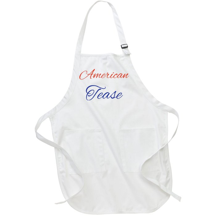 Casey Mae Wearing American Tease Full-Length Apron With Pockets